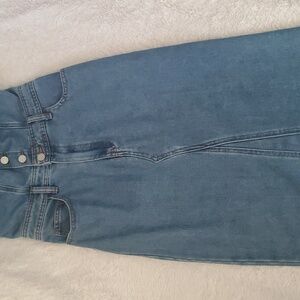 Denim Skirt Jumpsuit